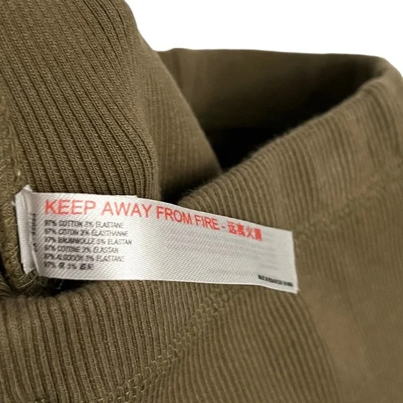 URBAN OUTFITTERS Ribbed High Waist Flare Pants - Picture 9 of 12